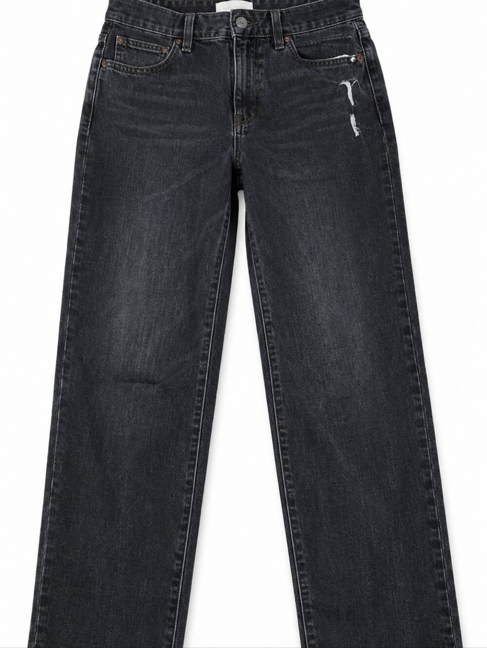Democracy Womens Straight Jeans in Darkwash